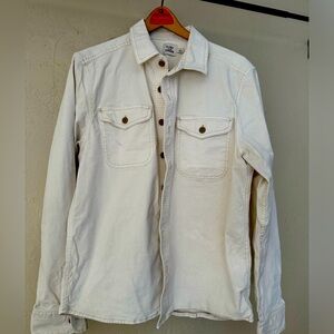 Flint and Tinder heavy cotton button down shirt men’s large